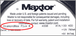 Maxtor DiamondMax Plus 8